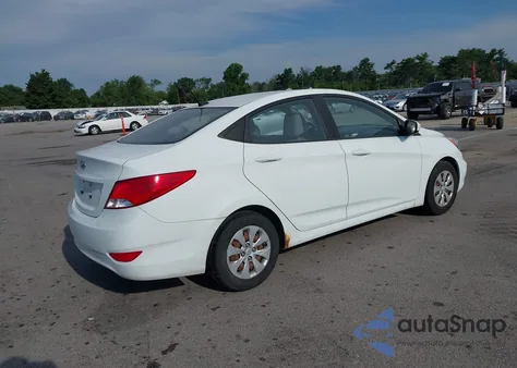 2015 Hyundai Accent Gls from USA, damaged, VIN KMHCT4AE9FU797190